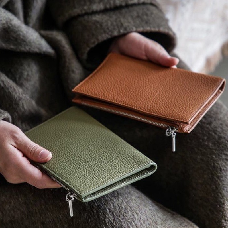 Index Card Holder - Capa de couro para passaporte, capa