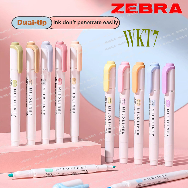 Zebra Pen Mildliner - Zebra 1 peça caneta iluminadora wkt7