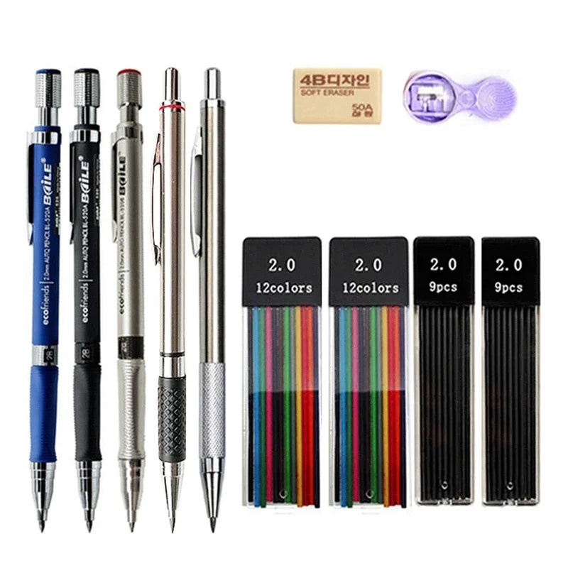 Staedtler Pencil Lumocolor - Lápis mecânico de 2.0mm com recarga