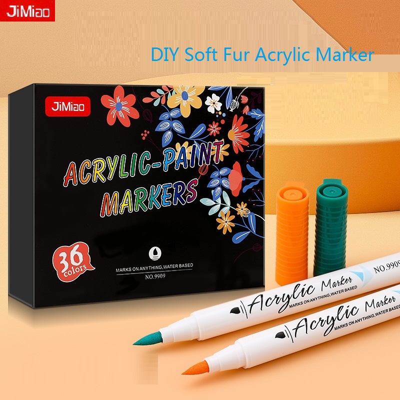 Copic Marker Sketch - JiMiao-Soft Headed Copic Marcadores Set, atualizado,
