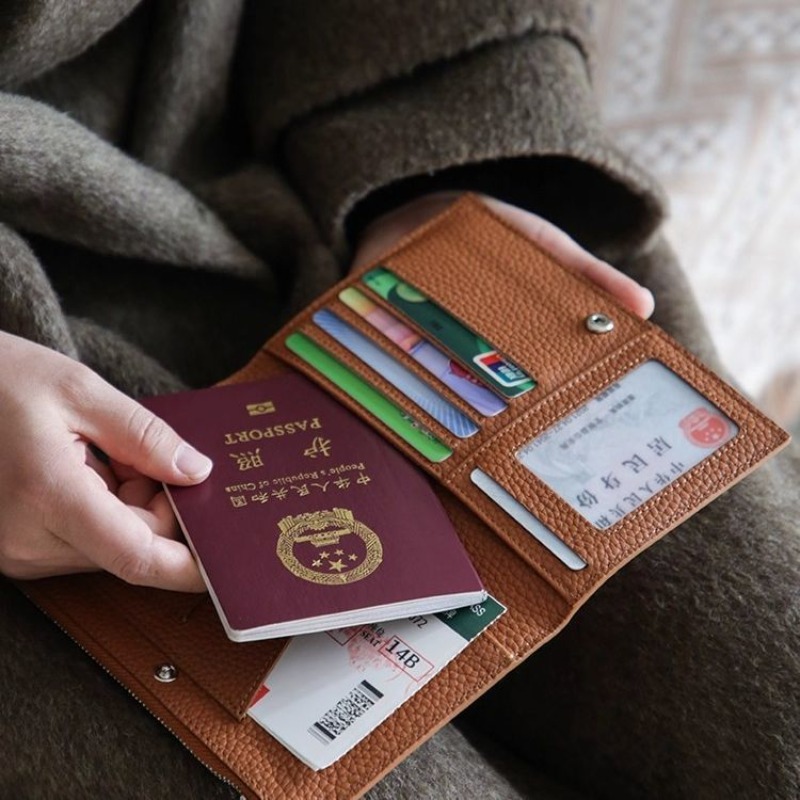 Capa de couro para passaporte, - Index Card Holder avaliação e preço