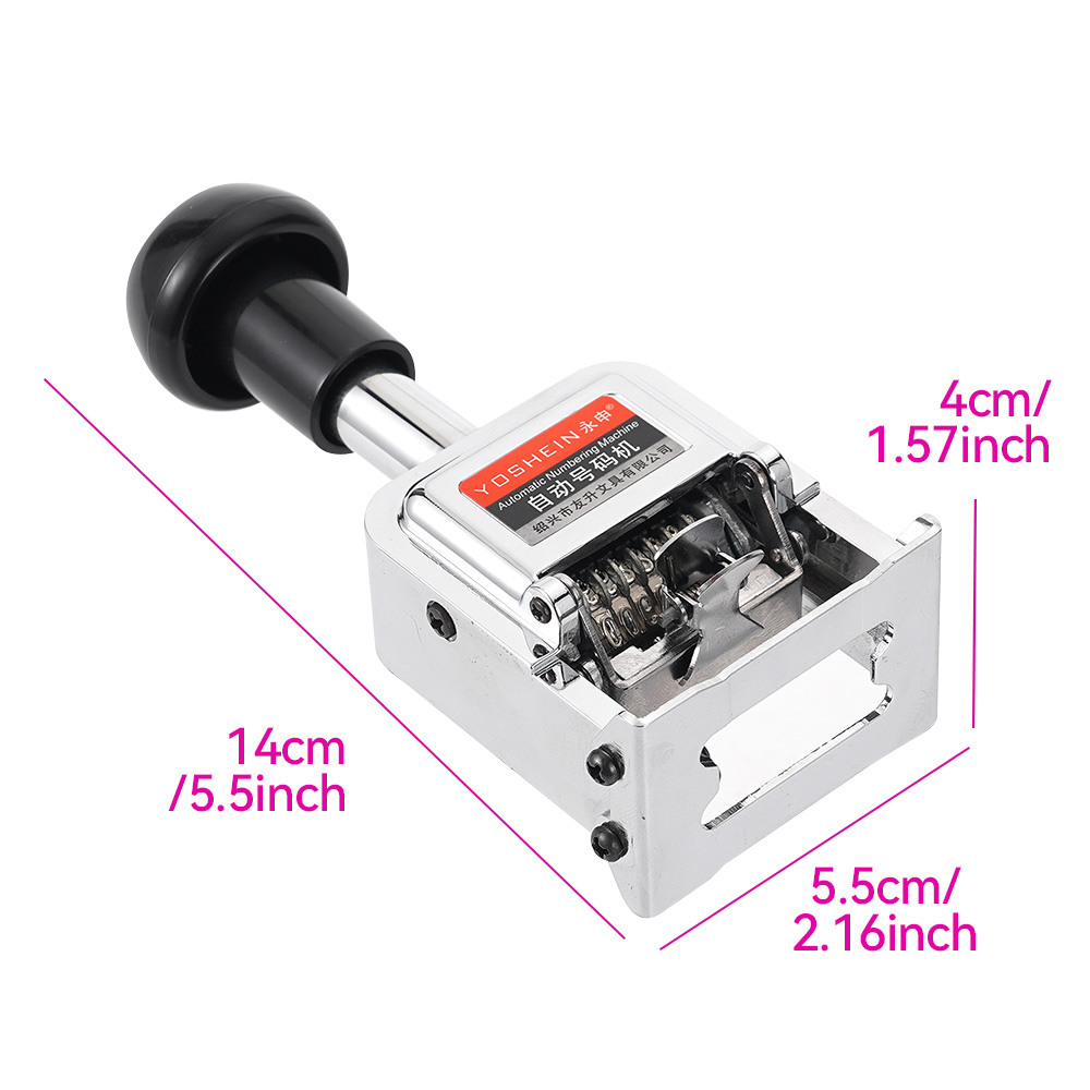 Máquina de Numeração Automátic - Rubber Date Stamp avaliação e preço