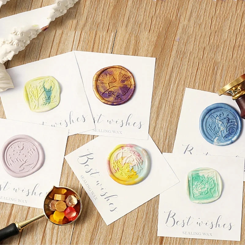 100 peças de Lacre Vintage par - Wax Seal Stamp Set avaliação e preço