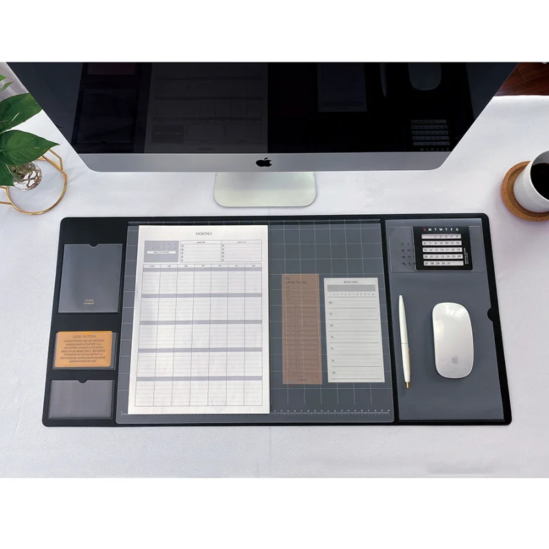 Tapete de Mesa Portátil Grande - Leather Desk Pad avaliação e preço