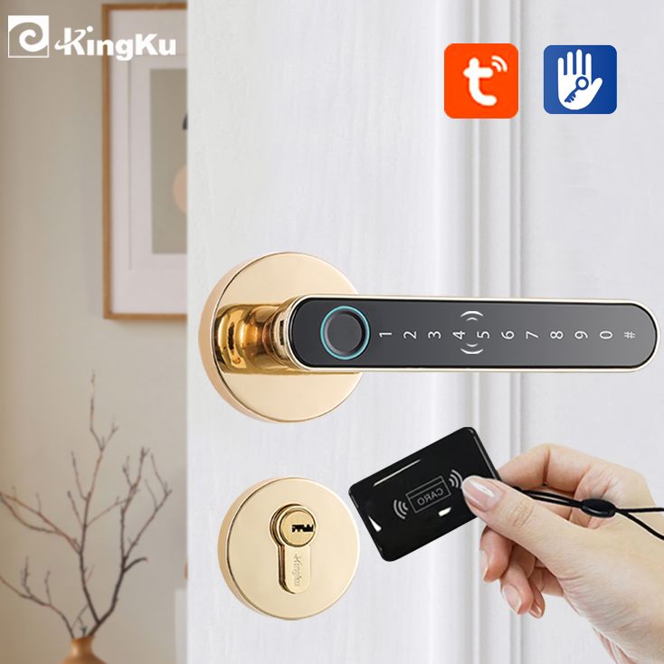 Smart Fingerprint Door Lock Ha - Letter Opener Brass avaliação e preço