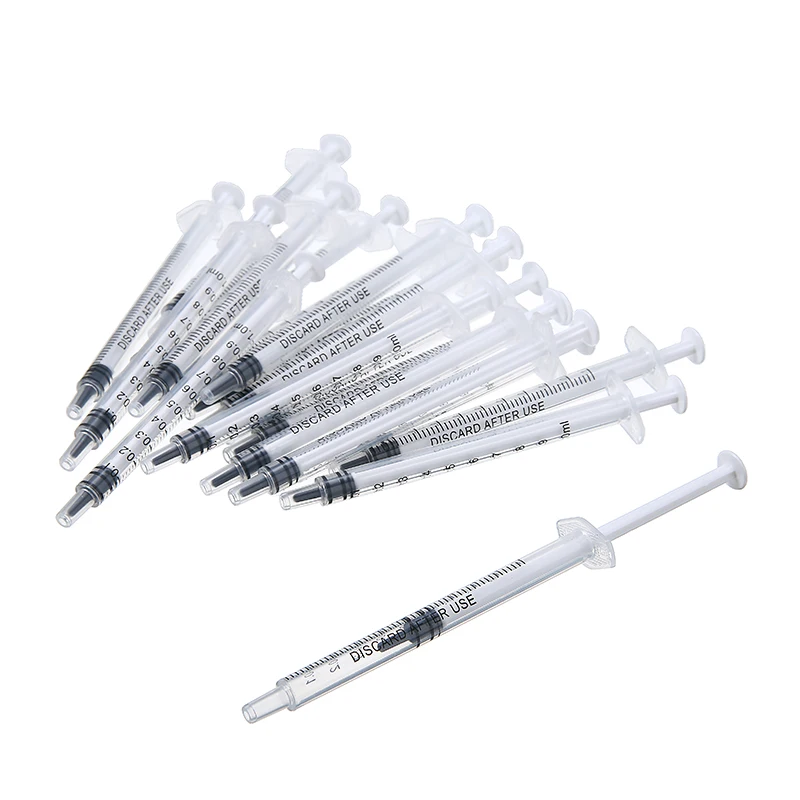 20PCS Seringa Plástica Descart - Gel Refill Pack avaliação e preço