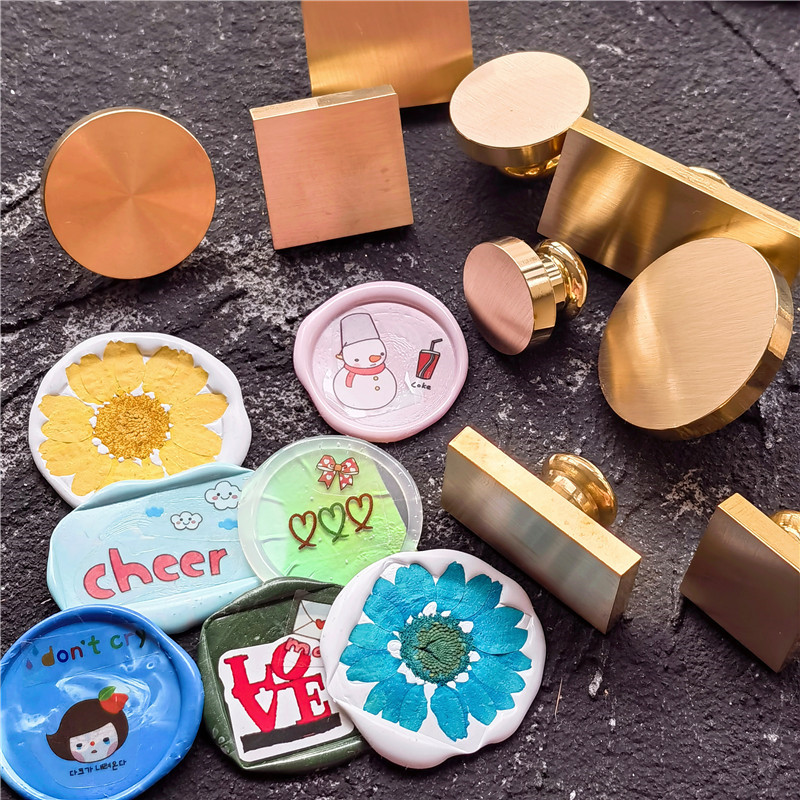 Selo personalizado selo de cer - Wax Seal Stamp Set avaliação e preço