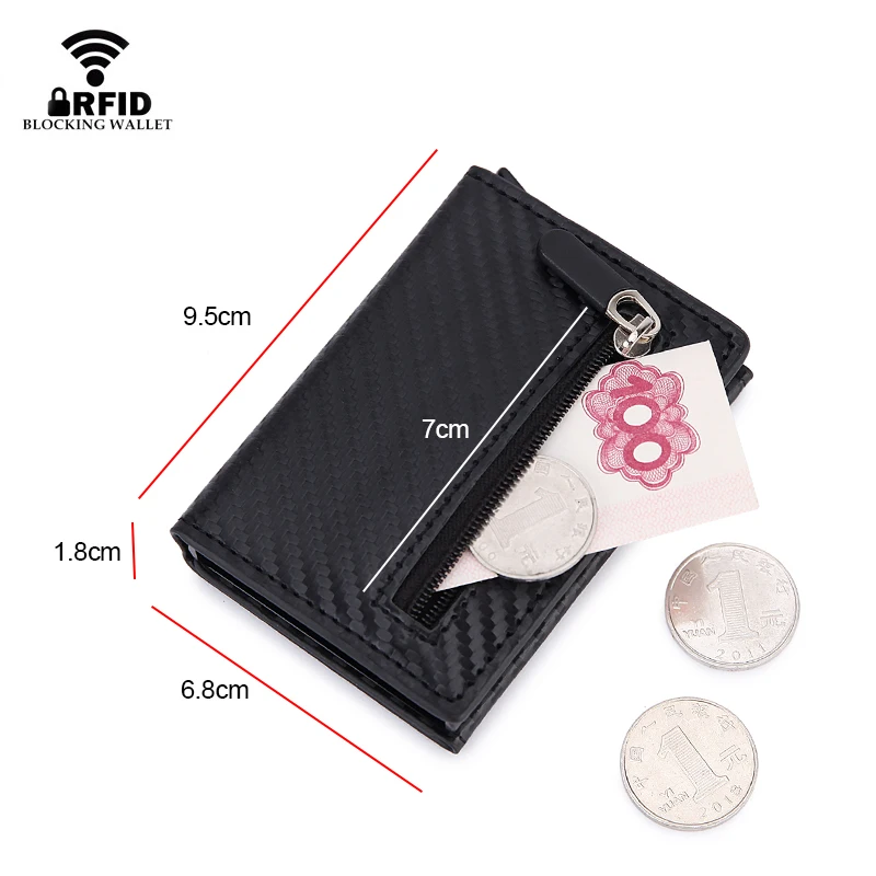 Carteira com Bloqueio RFID, Po - Index Card Holder avaliação e preço