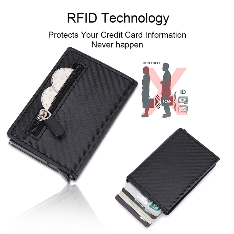 Carteira com Bloqueio RFID, Po - Index Card Holder avaliação e preço