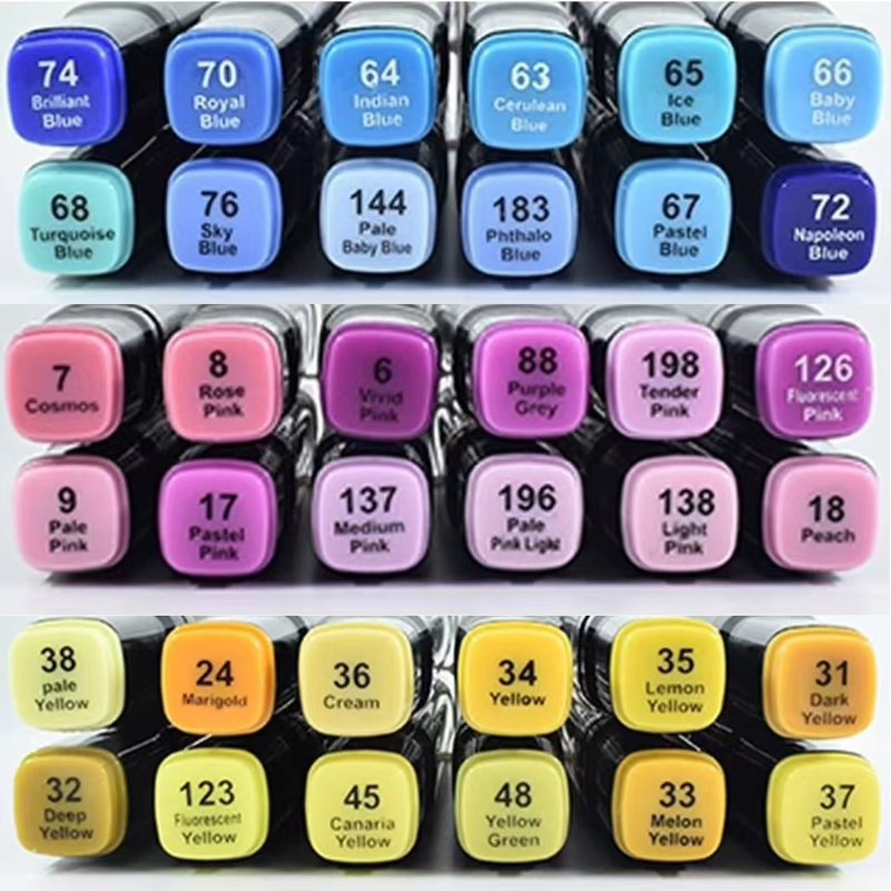 Conjunto de 12 Marcadores à Ba - Copic Marker Sketch avaliação e preço