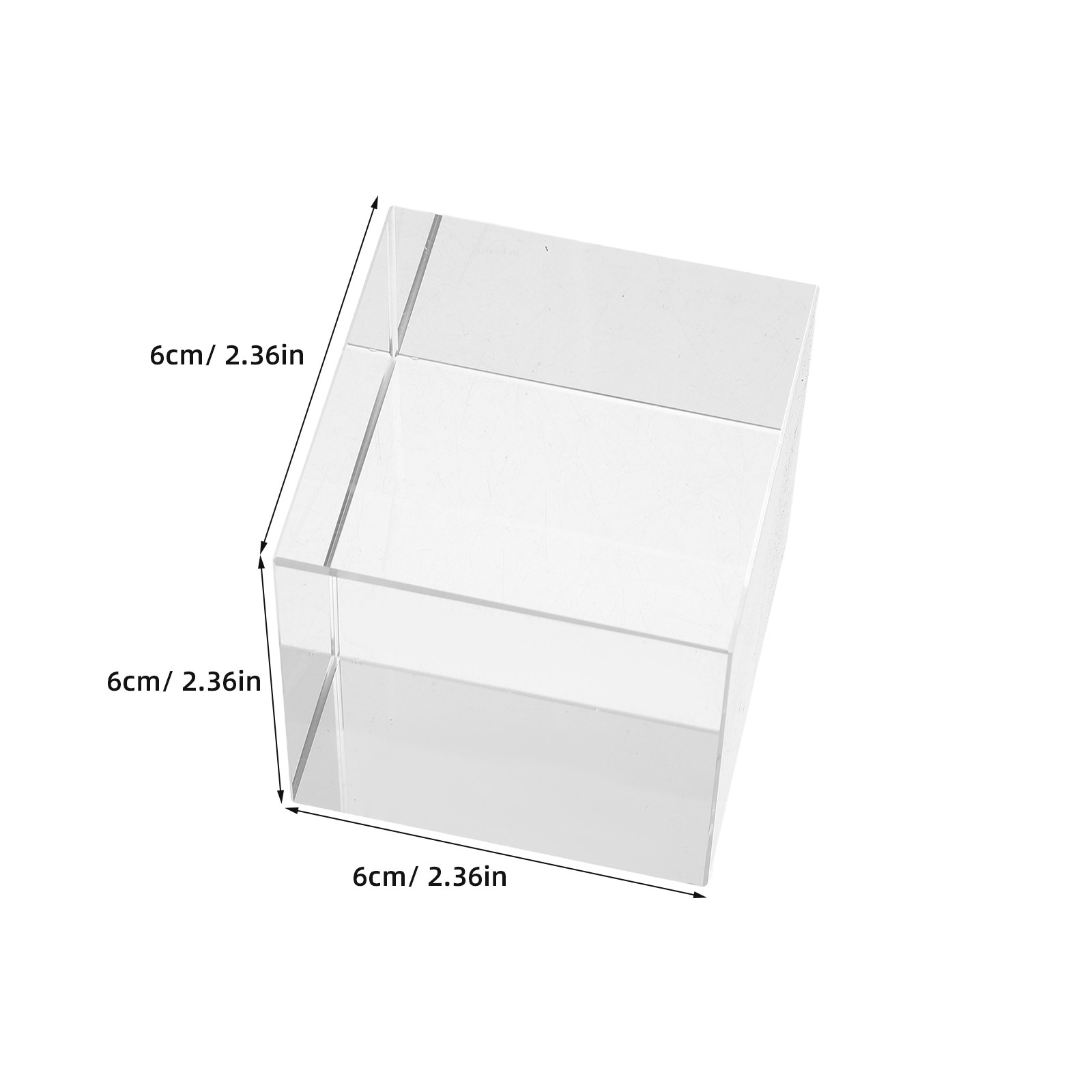 Peso de Papel Quadrado de Cris - Book Weight Glass avaliação e preço